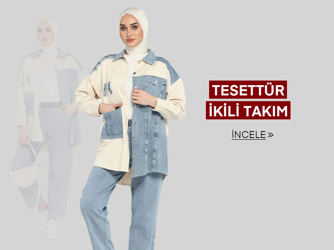 tesettür ikili takım