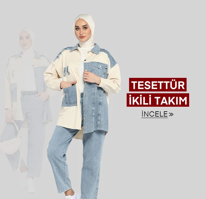 tesettür ikili takım