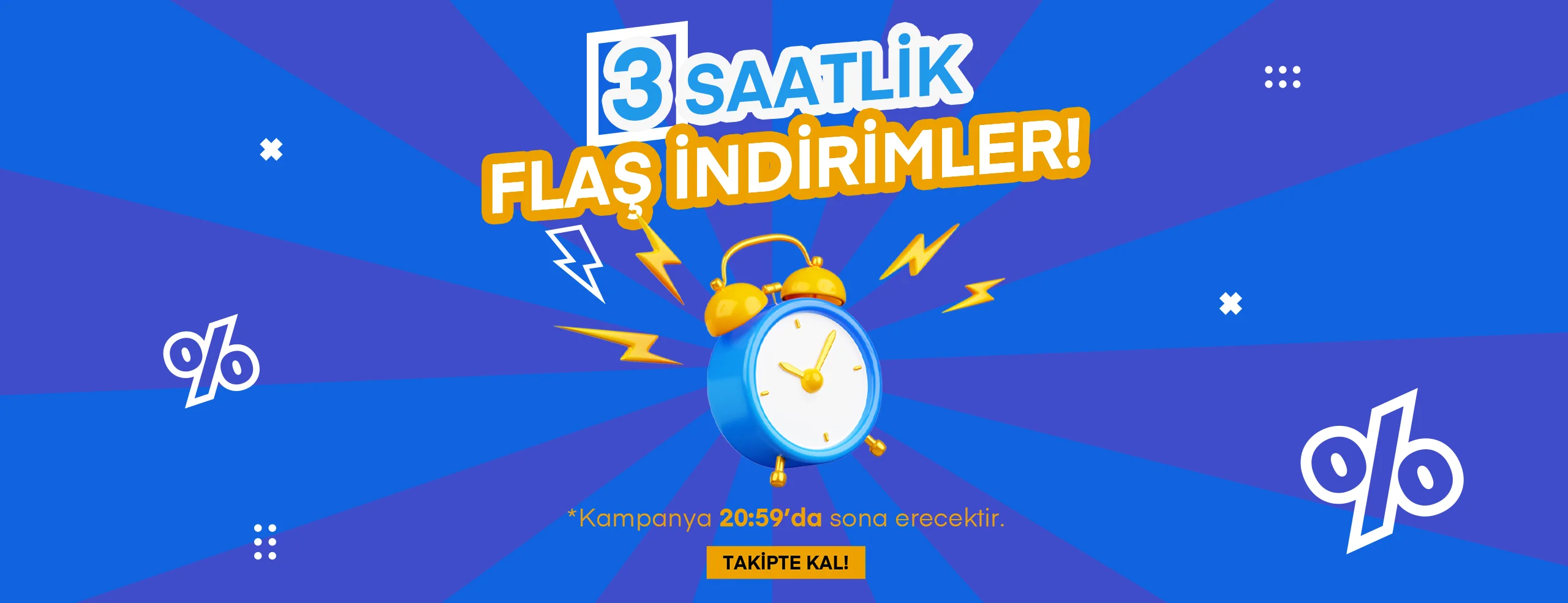 saatlik flaş indirimler